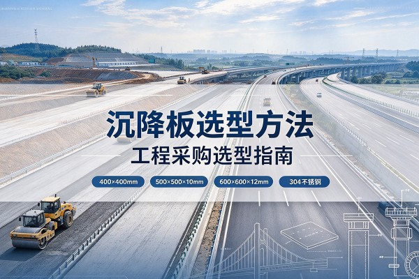 丰南沉降板选择方法