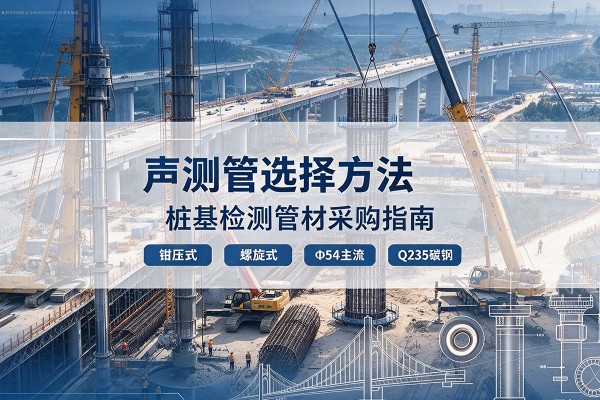 丰南声测管选型标准