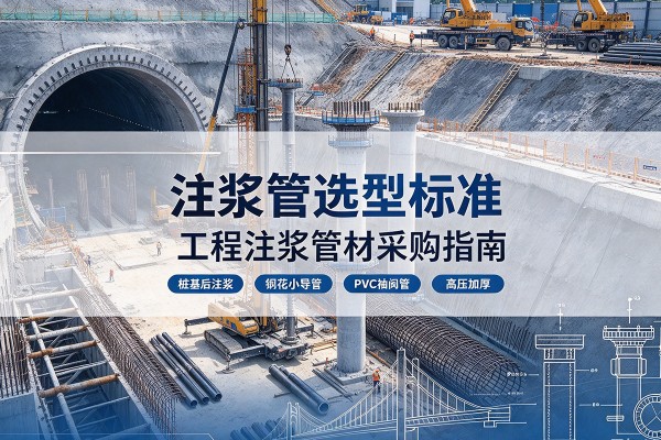 丰南注浆管选型标准