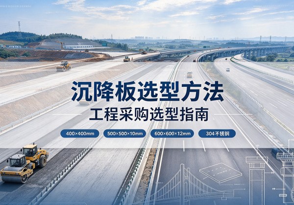 丰南沉降板选择方法