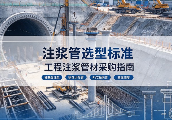 丰南注浆管选型标准